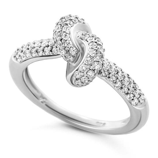 Orphelia 'Palma' Women's 925 Sterling Silver Ring - Silver ZR-7569