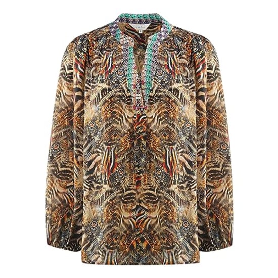 Inoa Golden Eagle 120214 Multicoloured V-Neck Blouse