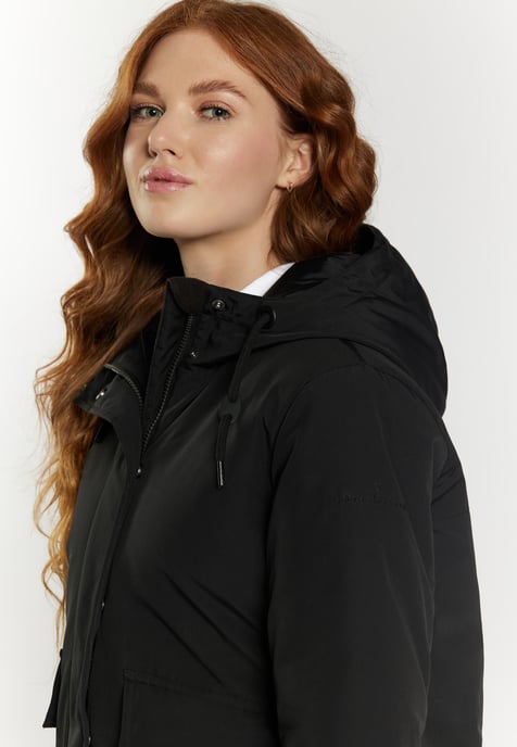 Dreimaster Arctic Winterjacke Damen schwarz - Image 5