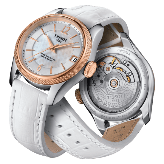 Tissot Ballade Damenuhr Weiß T1082082611700 - Image 3