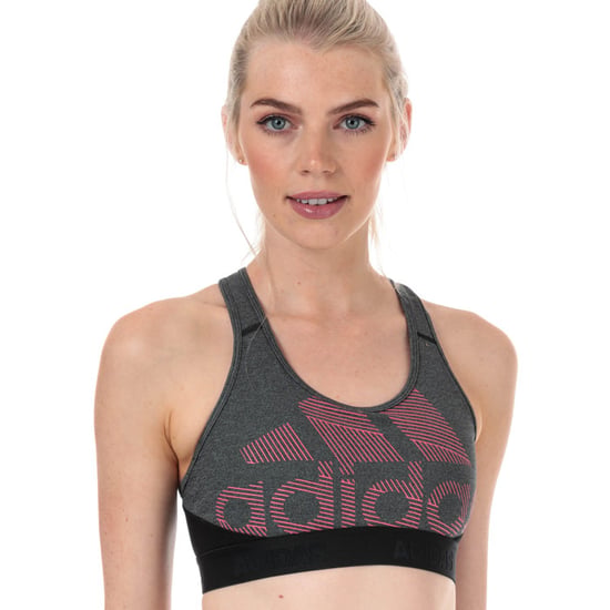 Brassière Don't Rest Alphaskin BOS adidas Pour Femme en Noir Chiné - Image 6