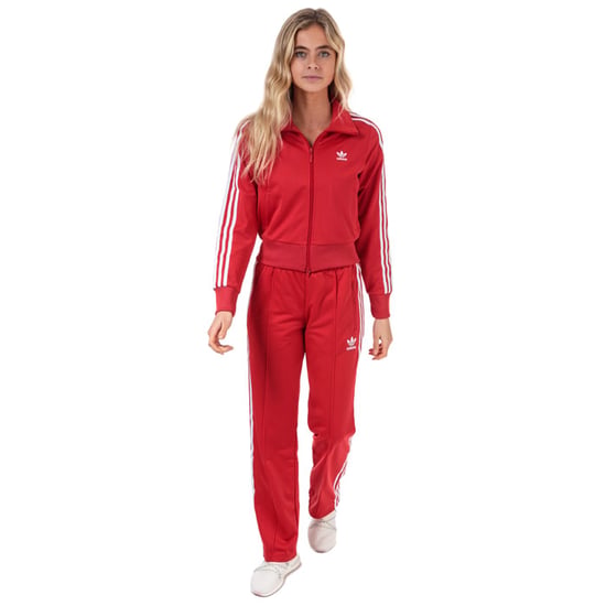 Women's adidas Originals Firebird Track Pants in red white