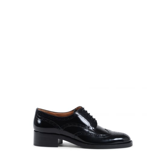 Fratelli Rossetti Womens Brogue Shoe Black 66411 LADY BOX NERO