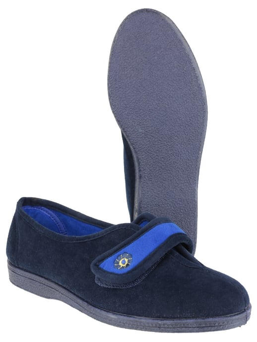 Andrea Touch Fastening Slipper