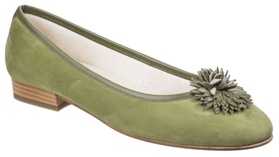 Iseo Suede Ballerina Court Shoe