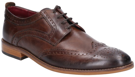 Motif Washed Lace Up Shoe