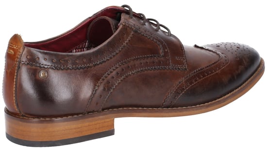 Motif Washed Lace Up Shoe