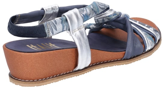Diamond Elasticated Sling Back Sandal