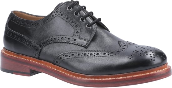 Quenington Leder Goodyear Welt Lace Up Schuh - Image 1