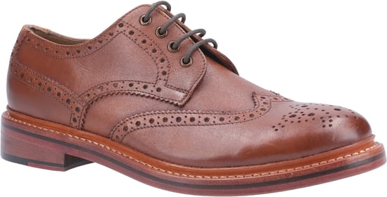 Quenington Leder Goodyear Welt Lace Up Schuh - Image 1