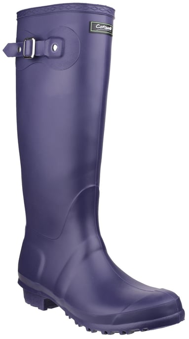 Cotswold Sandringham Pvc Lila Gummistiefel - Image 1