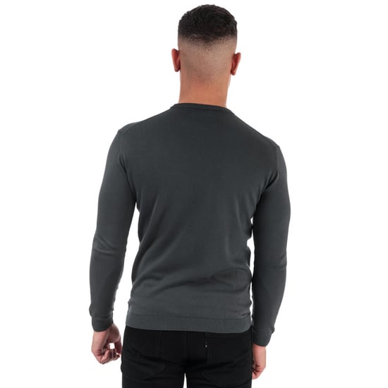 Men's Henri Lloyd Cotton Round Neck Jumper in Grey