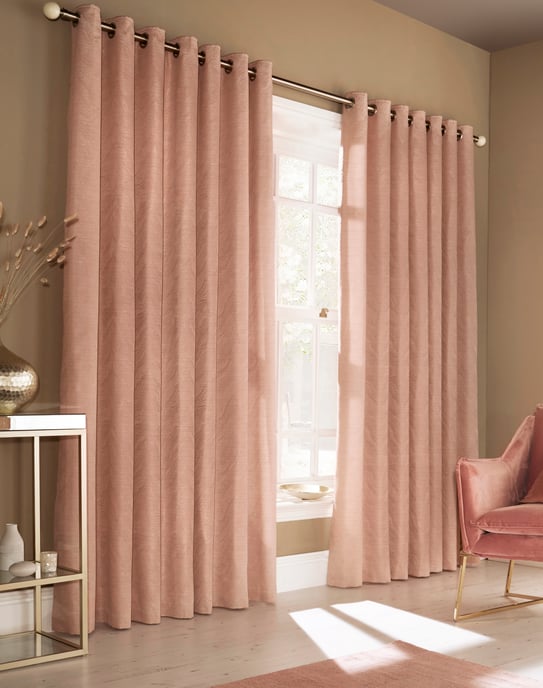 Himalaya Jacquard Ösenschals in Blush - Image 1