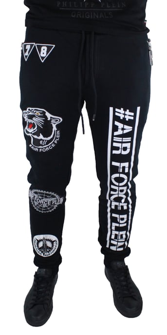 Philipp Plein HM681041 "Katzenaugen" 02 Sweathose - Image 1