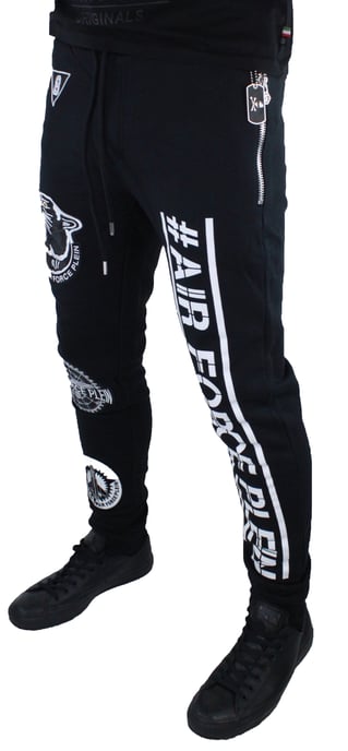 Philipp Plein HM681041 "Katzenaugen" 02 Sweathose - Image 3
