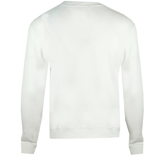 Roberto Cavalli Schlange gewickelt Logo Weiß Pullover - Image 2