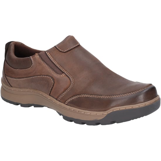 Hush Puppies Mens Jasper Slip On Padded Memory Foam Trainers