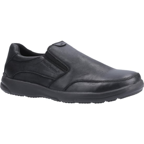 Hush Puppies Herren Aaron Slip On Leder Loafer Schuhe - Image 1