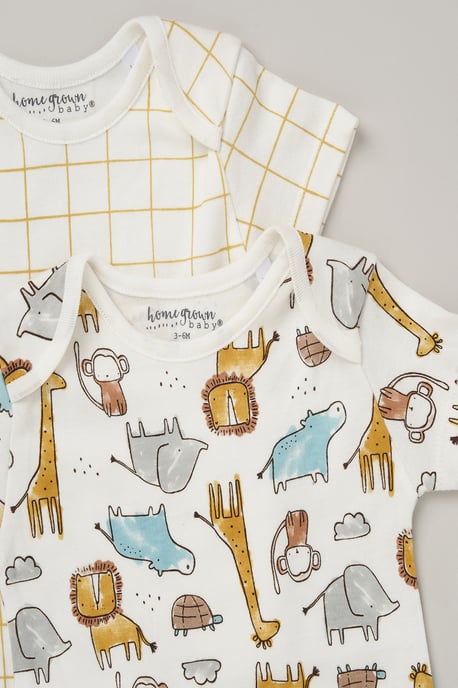 We Love Our Planet Print 3-Pack Bodysuits