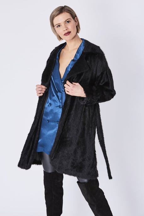 Jayley Faux Fur Coat