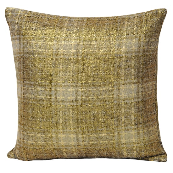 Jazz 45X45 Poly Cushion Gold