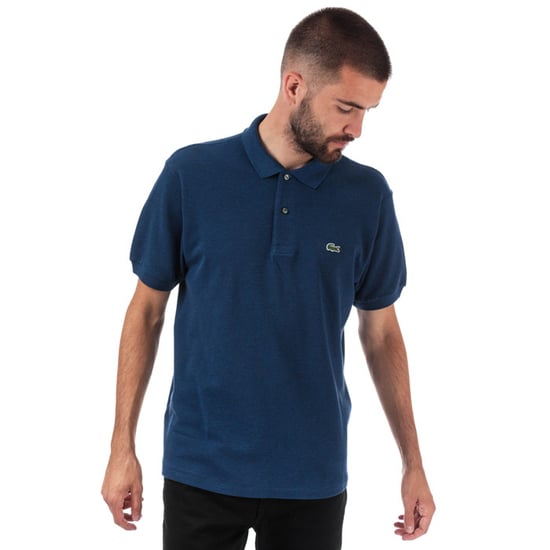 Men's Lacoste Classic Fit L.12.12 Pique Polo Shirt in Blue