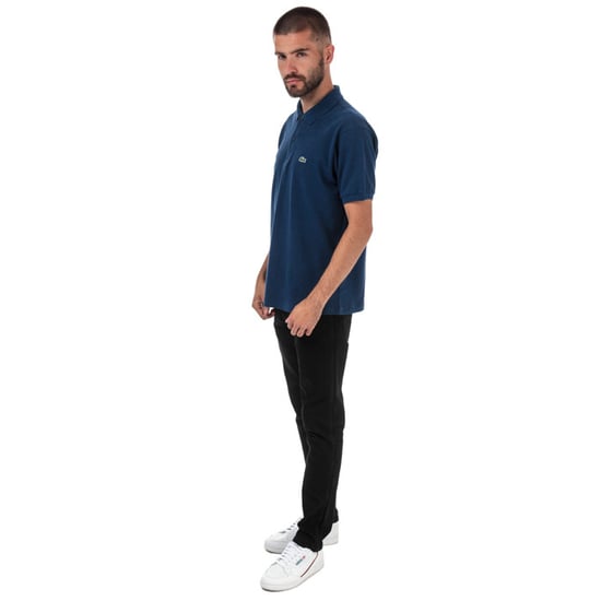 Men's Lacoste Classic Fit L.12.12 Pique Polo Shirt in Blue