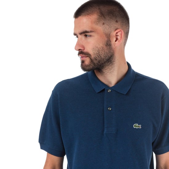 Men's Lacoste Classic Fit L.12.12 Pique Polo Shirt in Blue