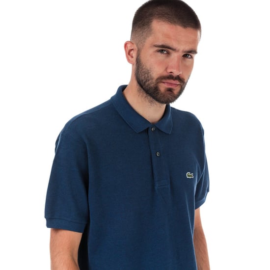 Men's Lacoste Classic Fit L.12.12 Pique Polo Shirt in Blue
