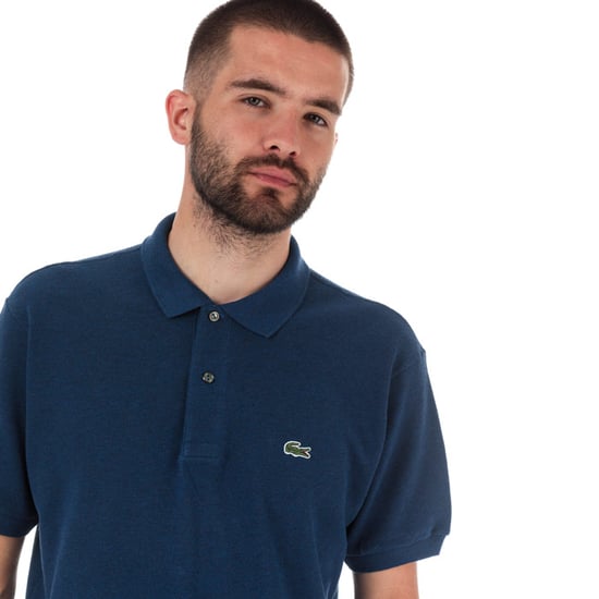 Men's Lacoste Classic Fit L.12.12 Pique Polo Shirt in Blue