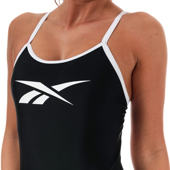 Reebok Adrienne Badeanzug für Damen in Schwarz-Weiß - Image 6