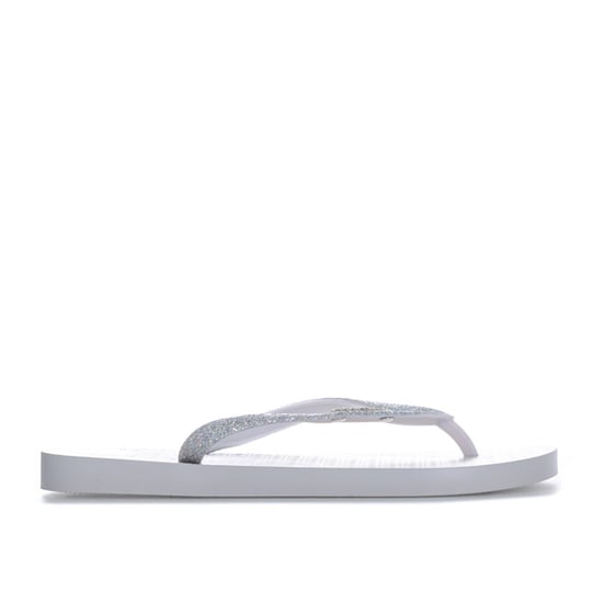 Women's Ipanema Lolita Glitter Flip Flops in White