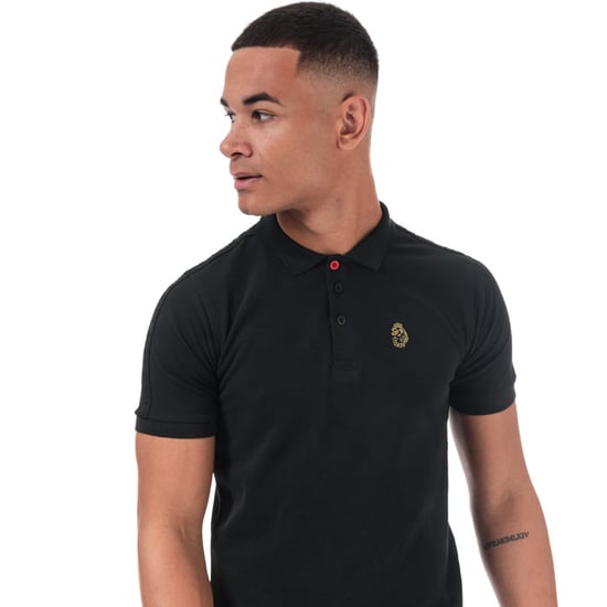 Polo Willtape Luke 1977 Pour Homme en Noir - Image 6