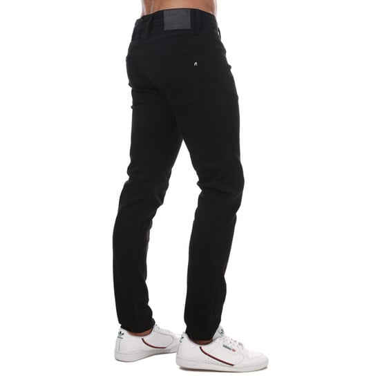 Jean Anbass Slim Fit Droit Replay Pour Homme en Noir - Image 2