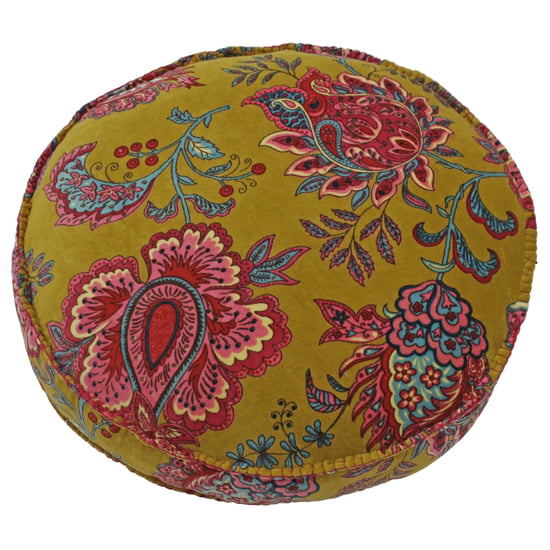 Malisa 50X12 Rd PCushion Zitrone Curr - Image 1