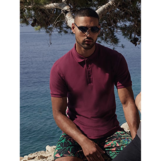 Fruit Of The Loom Premium Herren Kurzarm-Poloshirt - Image 3