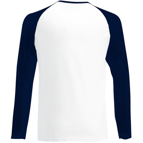 Fruit Of The Loom Herren Langarm Baseball T-Shirt - Image 2