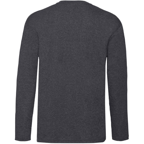 Fruit Of The Loom Herren Valueweight Rundhalsausschnitt Langarm T-Shirt - Image 2