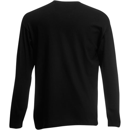 Fruit Of The Loom Herren Valueweight Rundhalsausschnitt Langarm T-Shirt - Image 2
