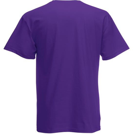 Fruit Of The Loom Herren Screen Stars Original T-Shirt (Violett) - Image 2