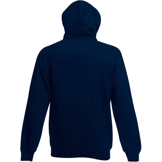 Fruit Of The Loom Herren Zip durch Hoodie Sweatshirt / Hoodie (Deep Navy) - Image 2
