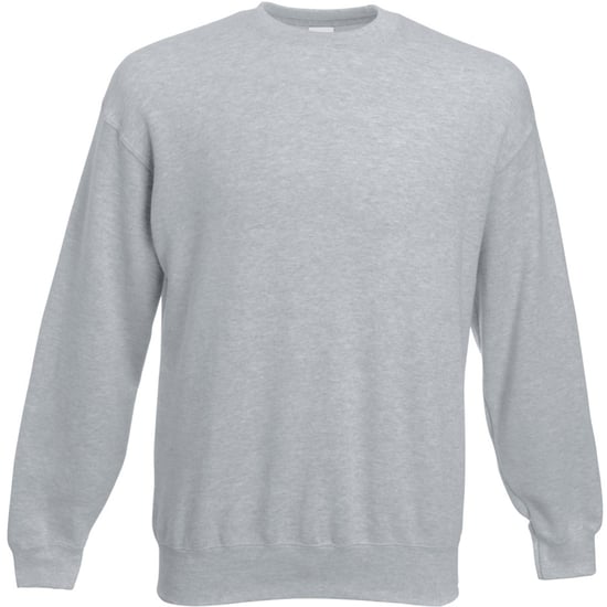 Fruit Of The Loom Herren Set-In Belcoro® Yarn Sweatshirt (Heather Grey) - Image 1