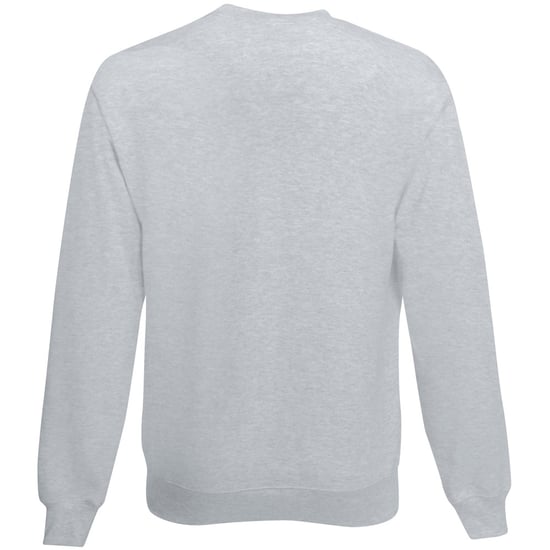 Fruit Of The Loom Herren Set-In Belcoro® Yarn Sweatshirt (Heather Grey) - Image 2