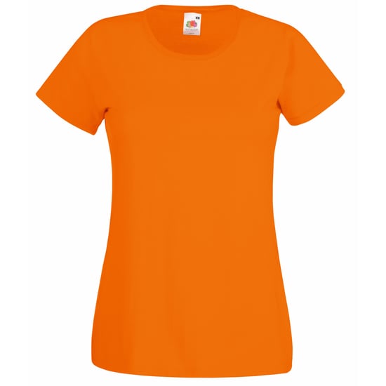 Fruit Of The Loom - T-Shirts mit kurzen Ärmeln - Damen (Orange) - Image 1