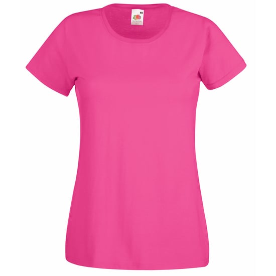 Fruit Of The Loom - T-Shirts mit kurzen Ärmeln - Damen (Fuchsia) - Image 1