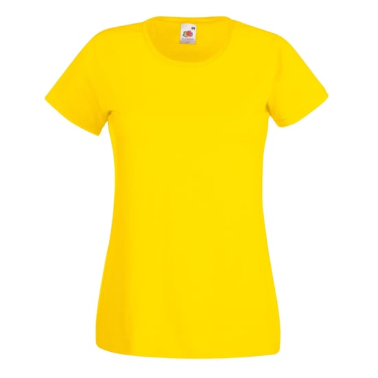 Fruit Of The Loom - Kurzarm T-Shirts - Damen (Knallgelb) - Image 1