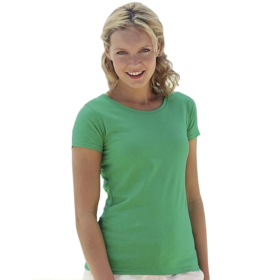 Fruit Of The Loom - T-Shirts mit kurzen Ärmeln - Damen (Smaragd) - Image 2