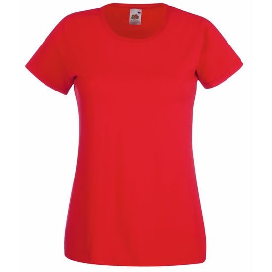Fruit Of The Loom - T-Shirts mit kurzen Ärmeln - Damen (Rot) - Image 1