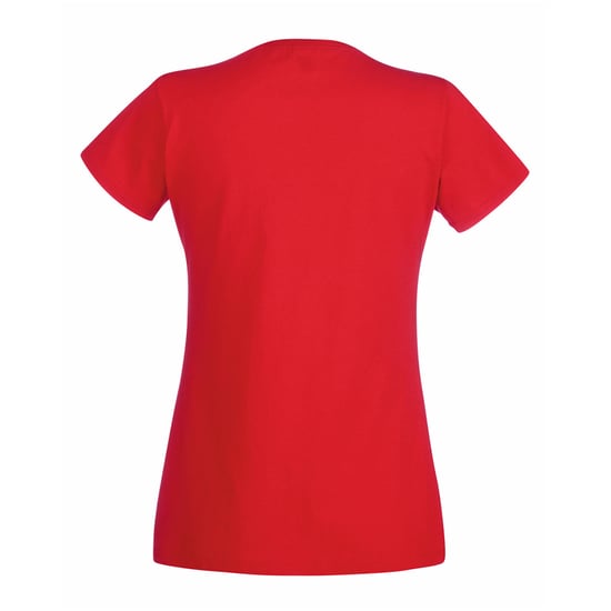 Fruit Of The Loom - T-Shirts mit kurzen Ärmeln - Damen (Rot) - Image 2