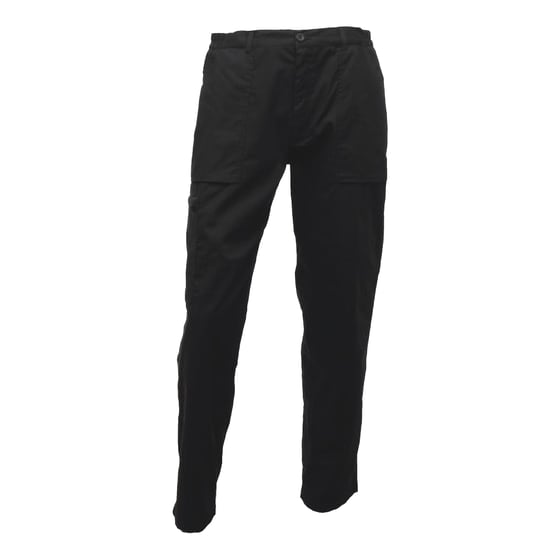 Regatta Mens New Action Trouser (Lang) / Hose (Schwarz) - Image 1